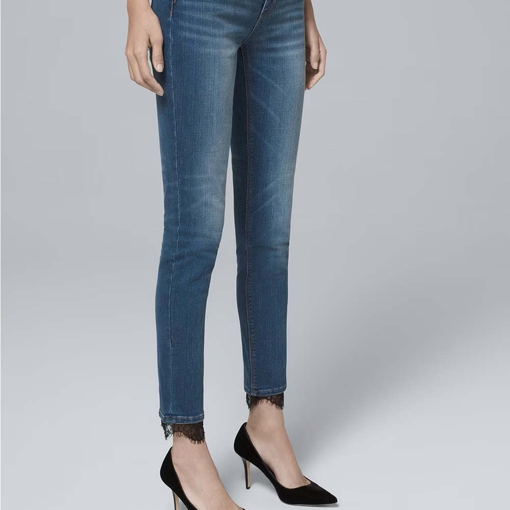 White House Black Market ankle jeans
